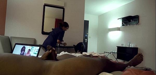  NICHE PARADE - Boldy Jacking Off When Hotel Maid Enters The Room
